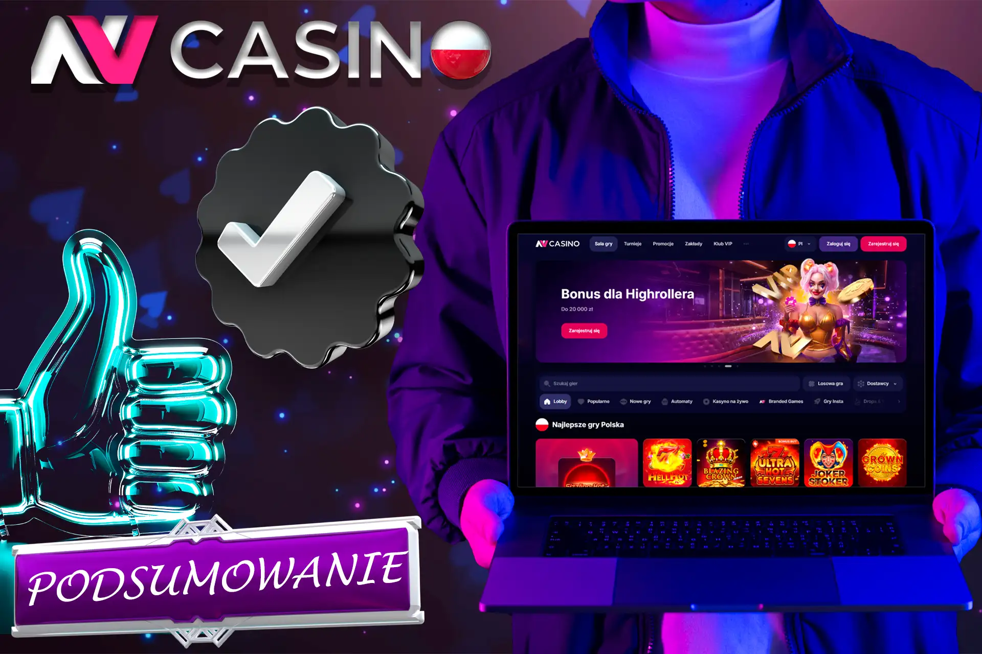 Graj w NV Casino i przeżyj wiele pozytywnych emocji