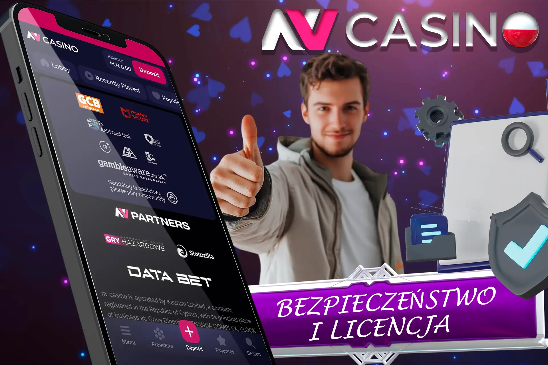 NV Casino dba o bezpieczeństwo wszystkich swoich użytkowników